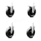 Service Caster 6 Inch Phenolic Wheel Swivel 7/8 Inch Square Stem Caster Total Lock Brakes, 2PK SCC-SQTTL20S615-PHS-78-2-S-2 - alternate 2